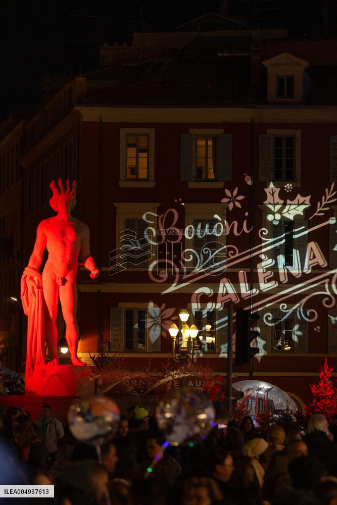 Launch of the Christmas Lights - Nice