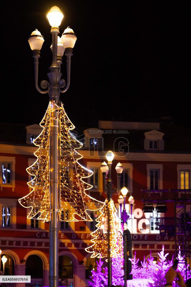 Launch of the Christmas Lights - Nice