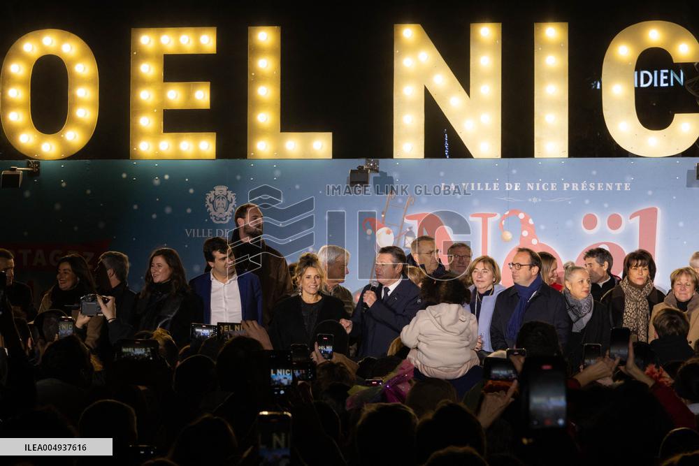 Launch of the Christmas Lights - Nice