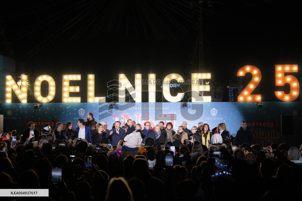 Launch of the Christmas Lights - Nice