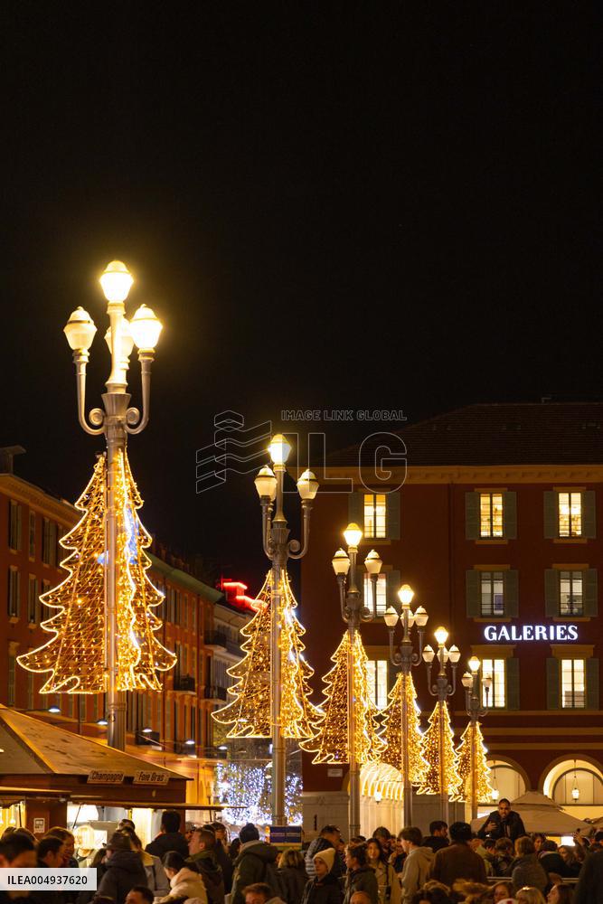 Launch of the Christmas Lights - Nice