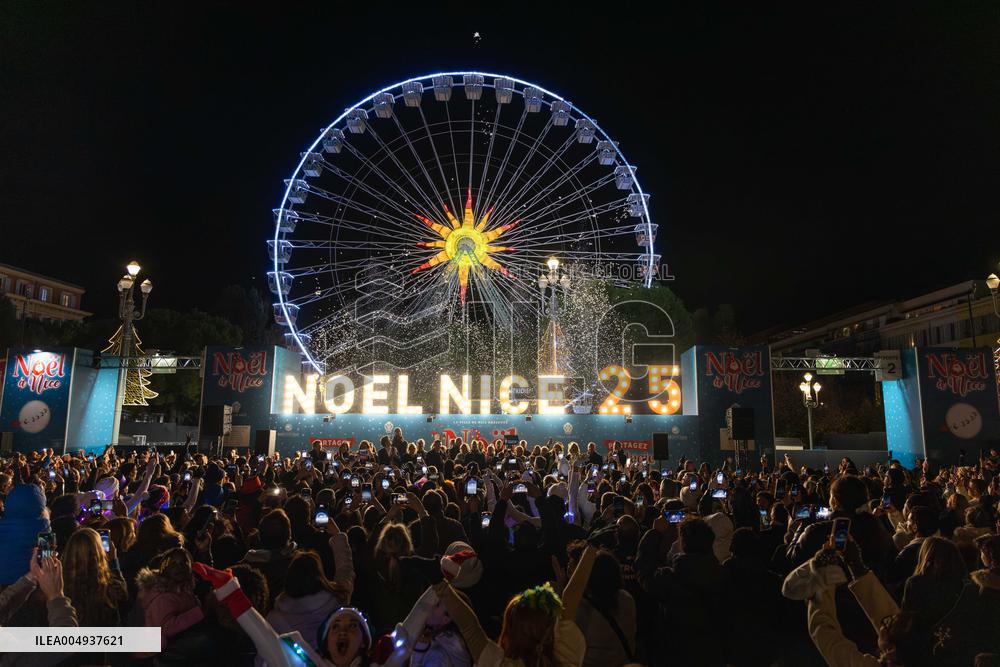 Launch of the Christmas Lights - Nice