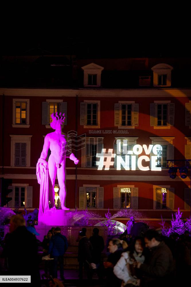 Launch of the Christmas Lights - Nice