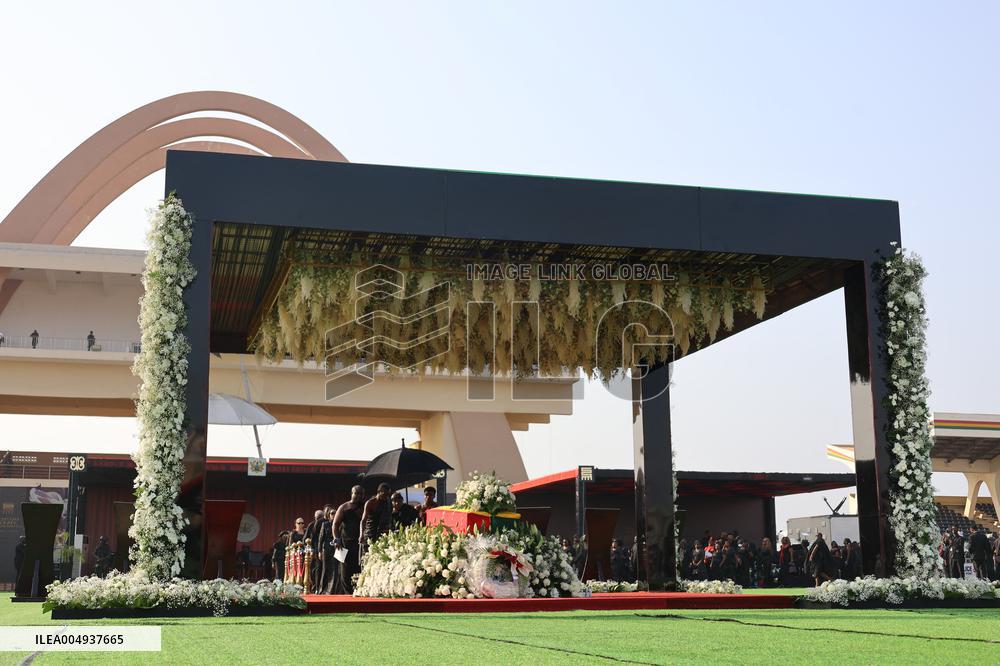 State Funeral of former Ghanian Frst Lady Nana Konadu Agyeman-Rawlings - Ghana