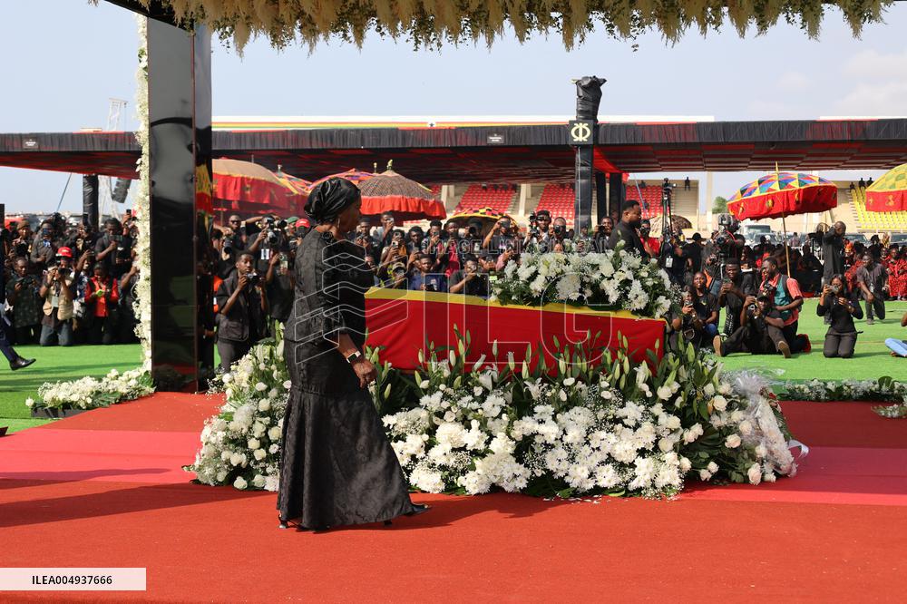State Funeral of former Ghanian Frst Lady Nana Konadu Agyeman-Rawlings - Ghana