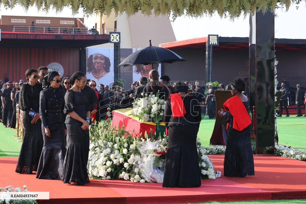 State Funeral of former Ghanian Frst Lady Nana Konadu Agyeman-Rawlings - Ghana