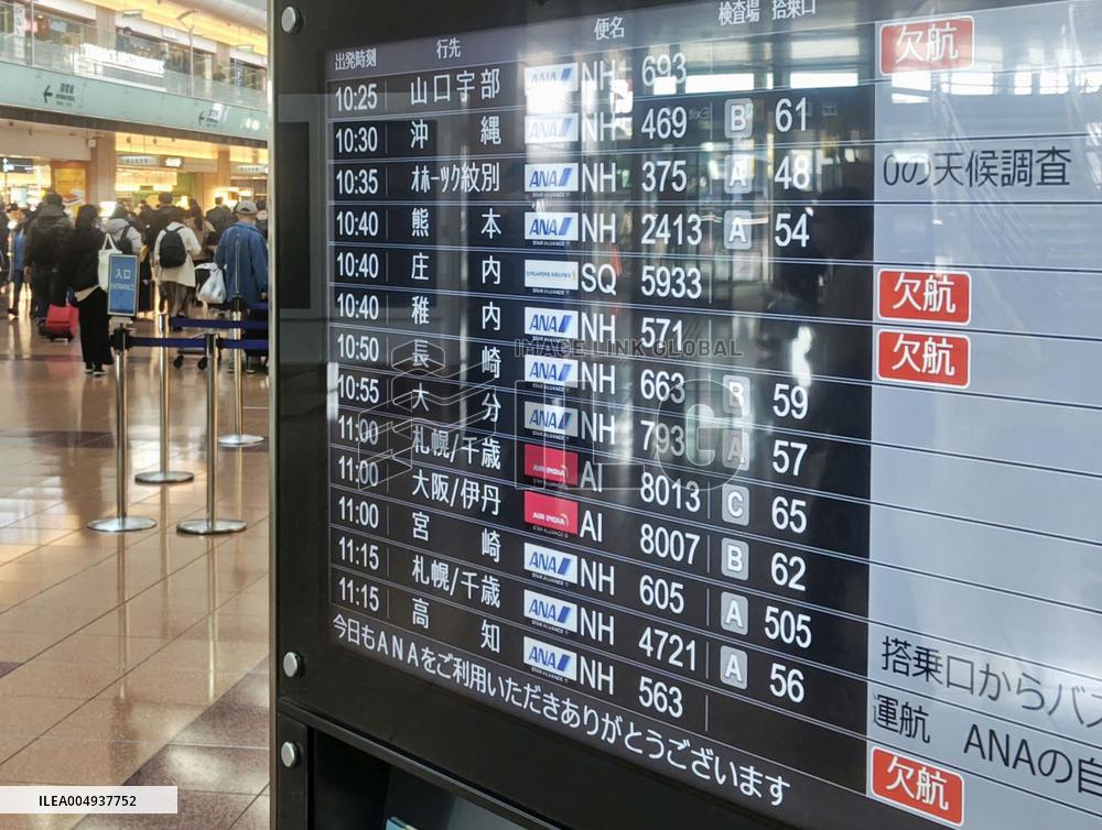 ANA cancels flights due to Airbus software problem