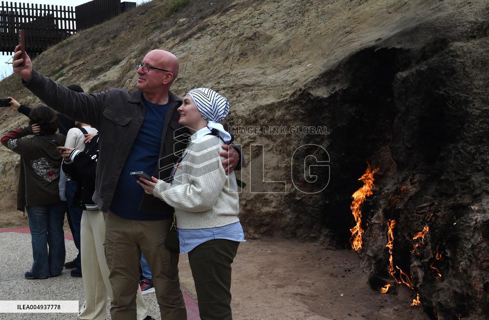 Yanardag Burning Mountain Scenic Area - Azerbaijan