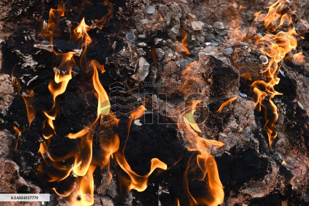 Yanardag Burning Mountain Scenic Area - Azerbaijan