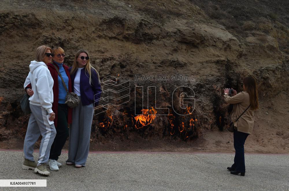 Yanardag Burning Mountain Scenic Area - Azerbaijan