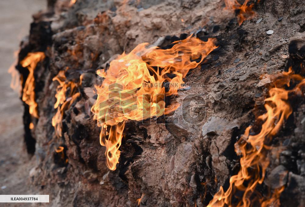 Yanardag Burning Mountain Scenic Area - Azerbaijan