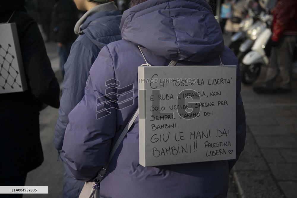 General Strike in Italy - Milan