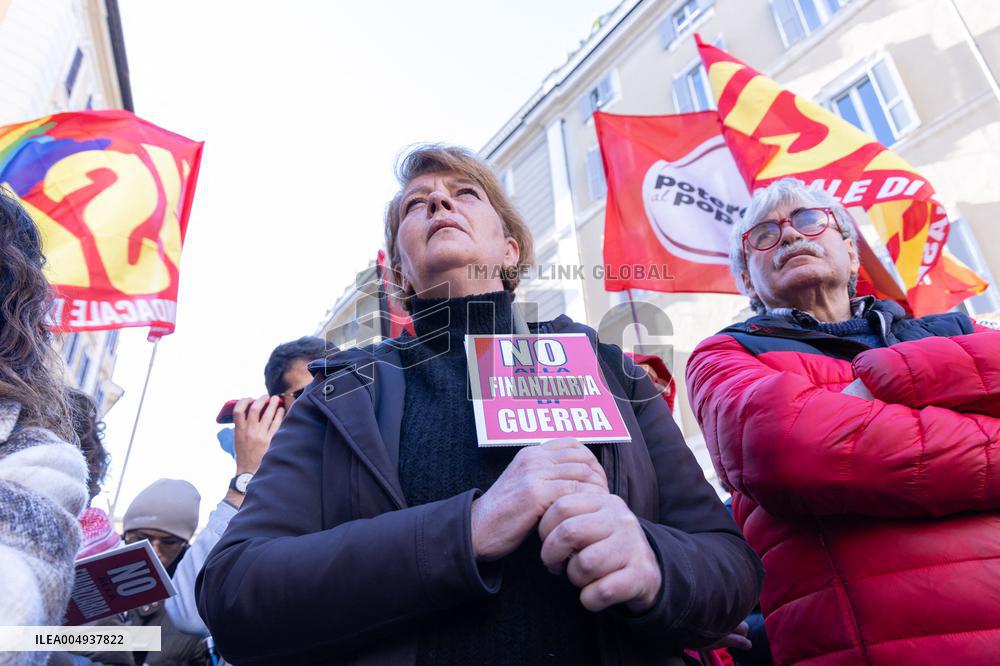 General Strike in Italy - Rome