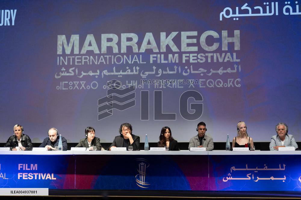 Marrakech Festival Jury Press Junket