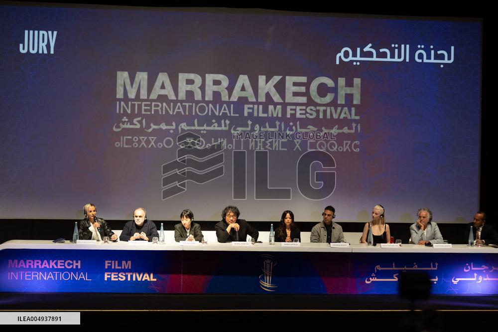 Marrakech Festival Jury Press Junket