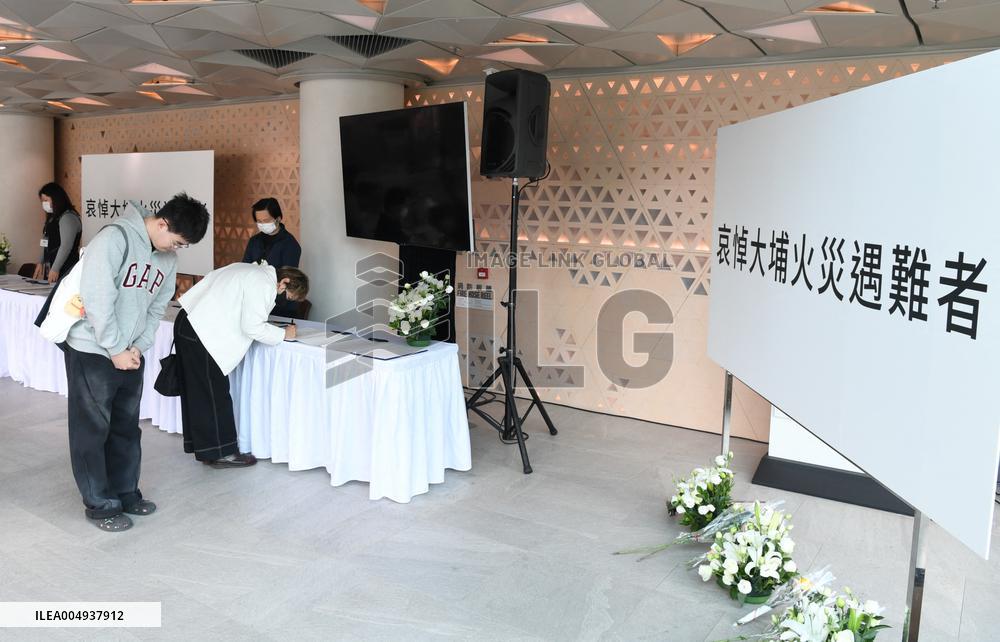 Mournings for the Victims of Wang Fuk Court Deadly Fire - Hong Kong