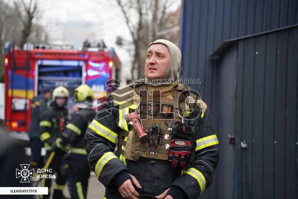 Russia Massively Attacked Kyiv With Drones And Missiles - Ukraine