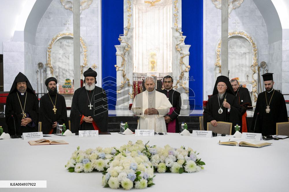 Pope Leo XIV Meets The Patriarchs in Istanbul - Turkey