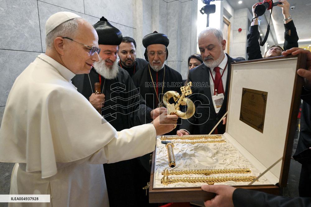 Pope Leo XIV Meets The Patriarchs in Istanbul - Turkey