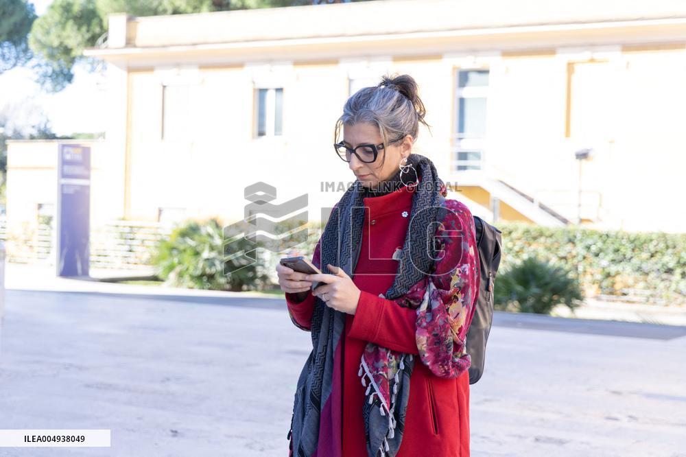 Conference with Greta Thunberg and Francesca Albanese - Rome