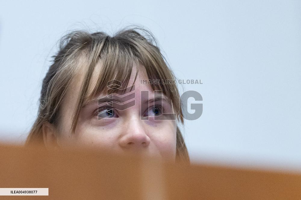 Conference with Greta Thunberg and Francesca Albanese - Rome
