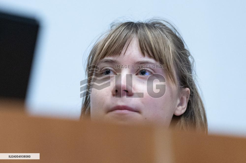Conference with Greta Thunberg and Francesca Albanese - Rome