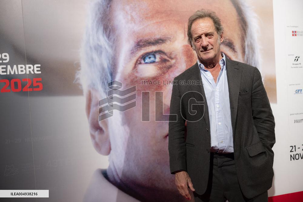 43 Turin Film Festival - Vincent Lindon photocall “Stella della Mole” Award