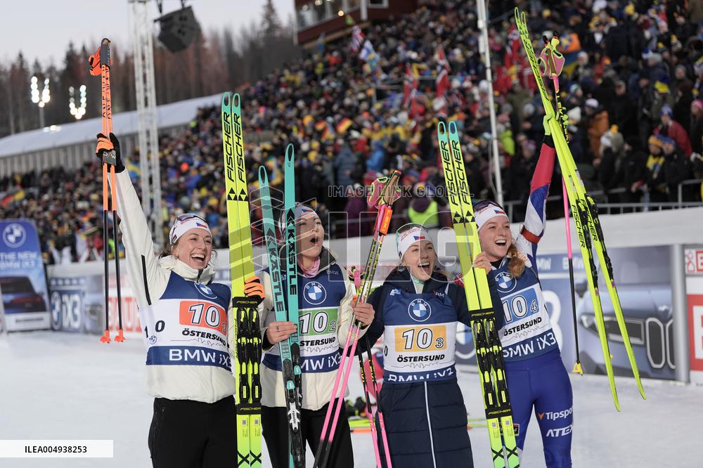 IBU BIATHLON WORLD CUP OSTERSUND