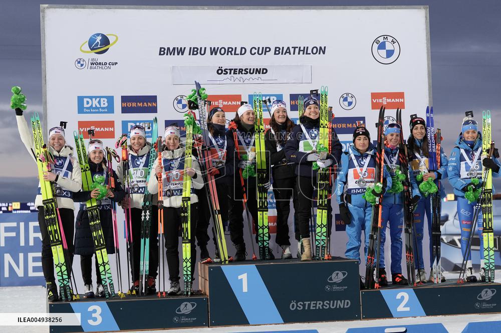 IBU BIATHLON WORLD CUP OSTERSUND