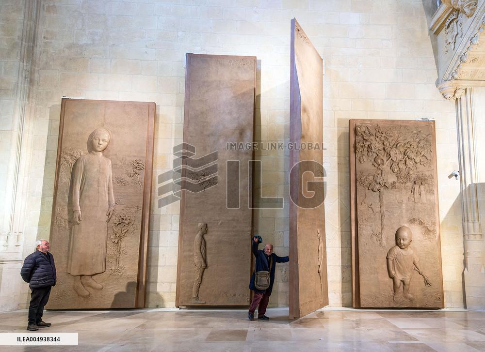 Presentation of the New Doors of the Cathedral of Burgos - Spain
