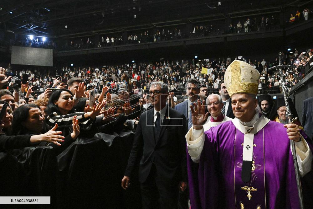Pope Leo XIV Celebrates A Mass In Istanbul - Turkey