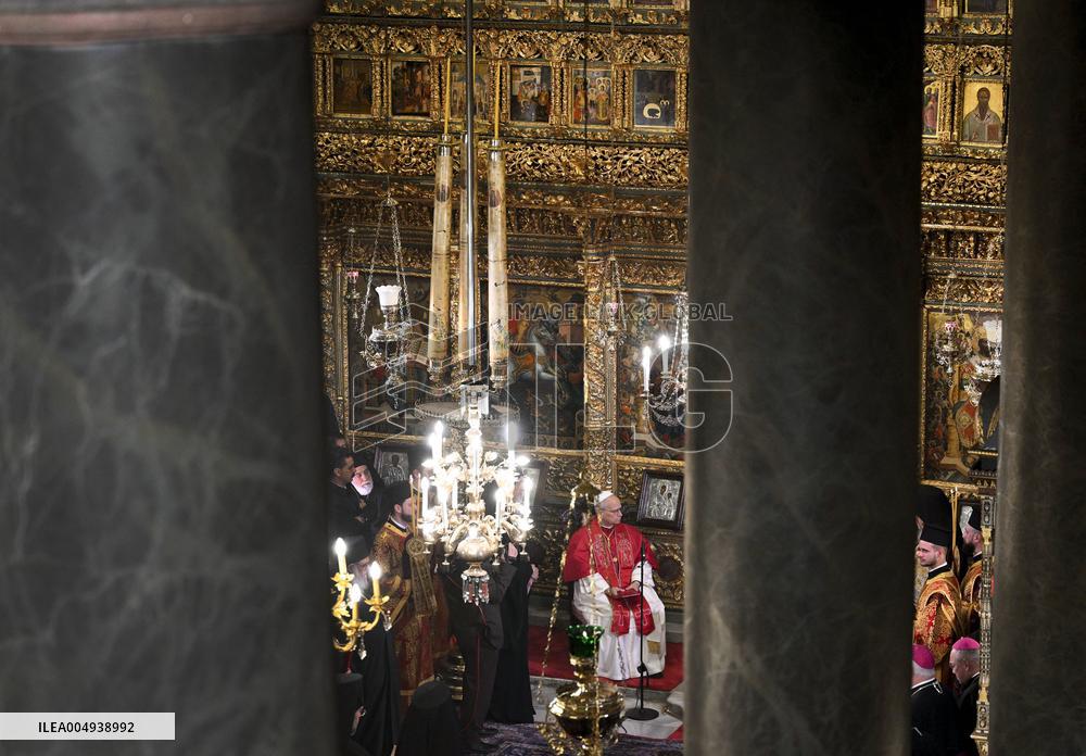 Pope Leo XIV With Patriarch of Constantinople Bartholomew I - Turkey