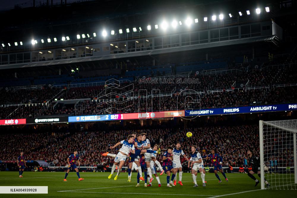 CALCIO - LaLiga - FC BARCELONA - DEPORTIVO ALAVES