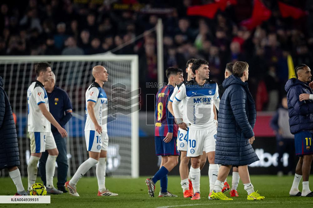 CALCIO - LaLiga - FC BARCELONA - DEPORTIVO ALAVES