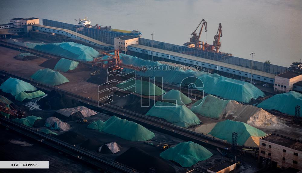Guoyuan Port Coal Terminal in Chongqing