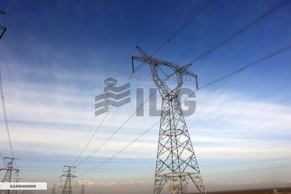 High-voltage Direct Current Transmission Project in Gobi Desert