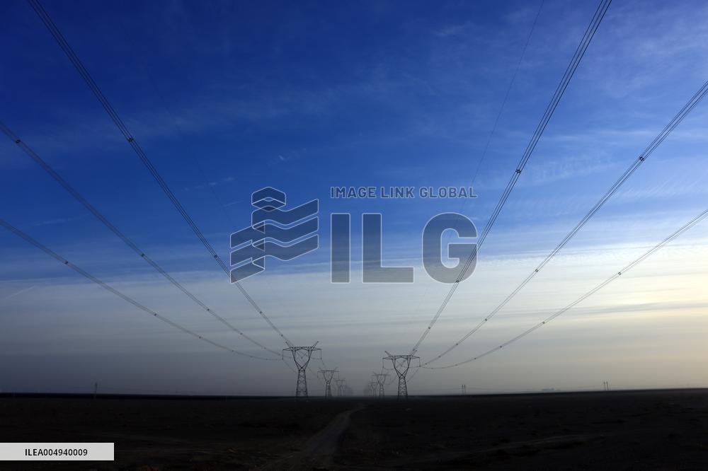 High-voltage Direct Current Transmission Project in Gobi Desert
