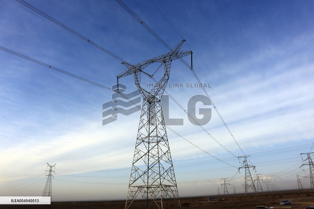 High-voltage Direct Current Transmission Project in Gobi Desert