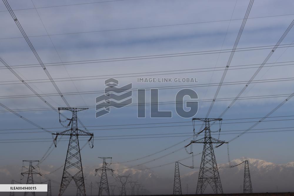 High-voltage Direct Current Transmission Project in Gobi Desert