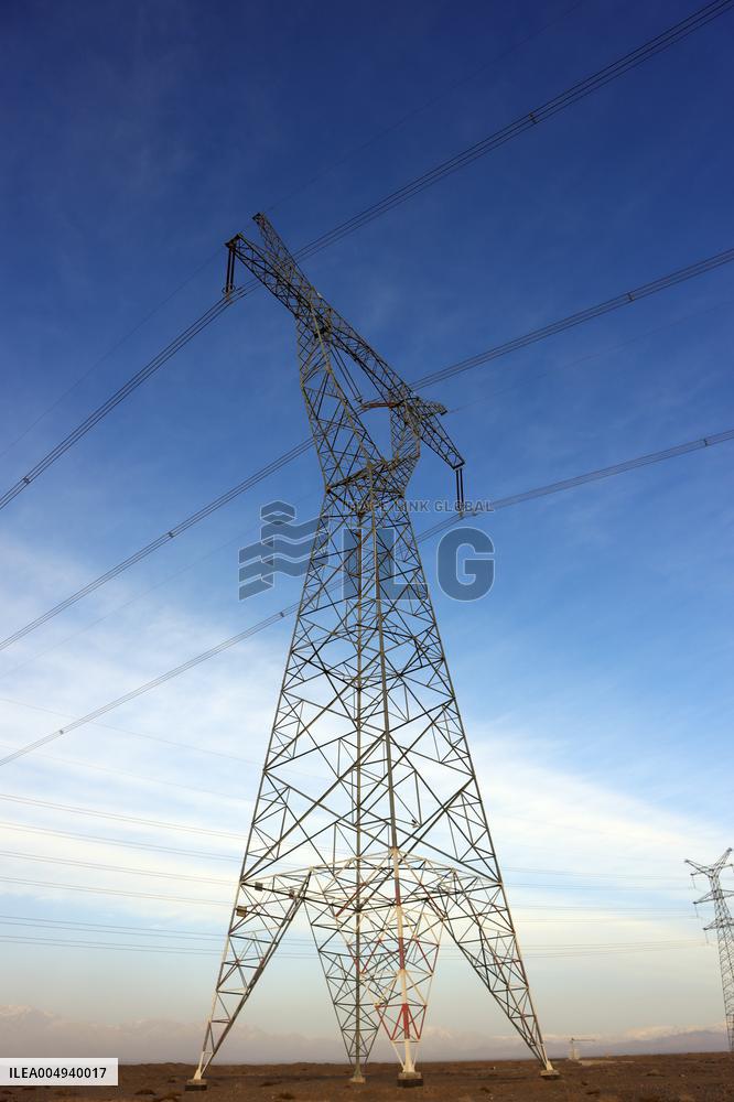 High-voltage Direct Current Transmission Project in Gobi Desert