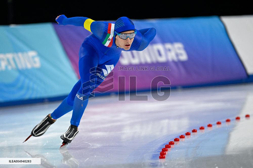 SPORT INVERNALI - Pattinaggio sul Ghiaccio - ISU Speed Skating Junior World Cup