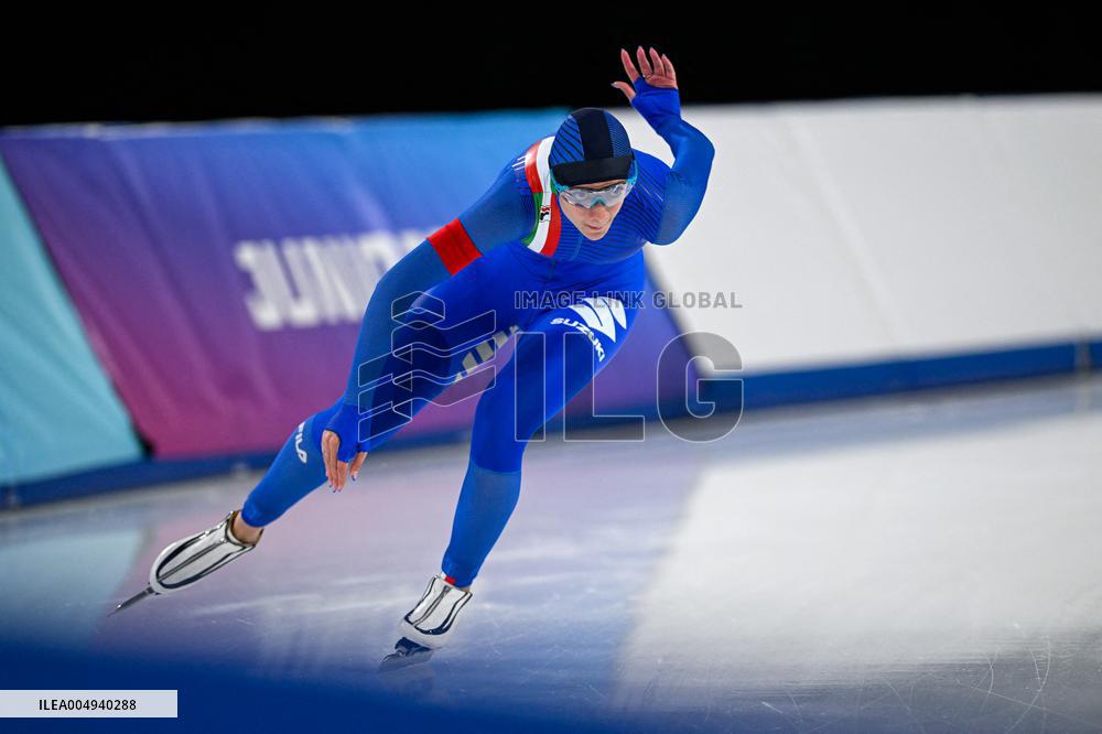 SPORT INVERNALI - Pattinaggio sul Ghiaccio - ISU Speed Skating Junior World Cup