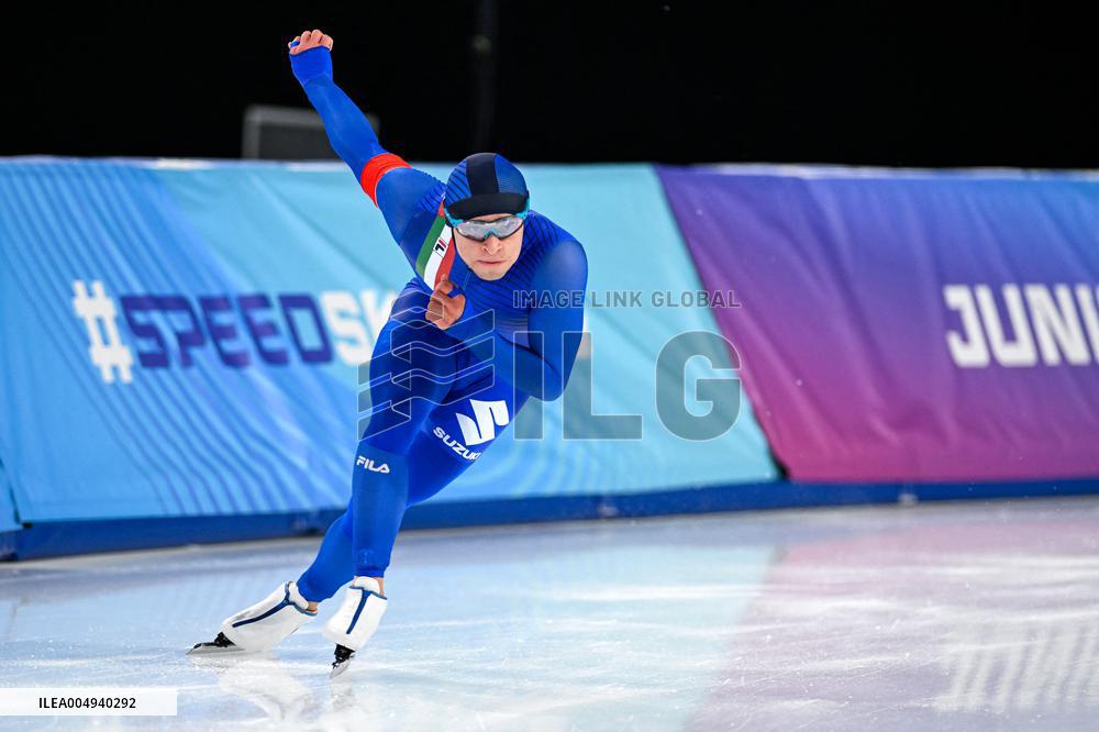 SPORT INVERNALI - Pattinaggio sul Ghiaccio - ISU Speed Skating Junior World Cup