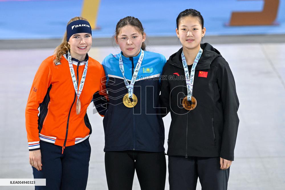 SPORT INVERNALI - Pattinaggio sul Ghiaccio - ISU Speed Skating Junior World Cup