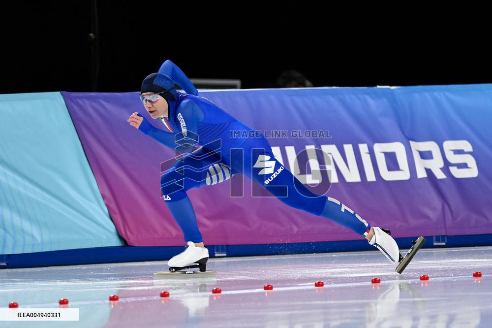 SPORT INVERNALI - Pattinaggio sul Ghiaccio - ISU Speed Skating Junior World Cup