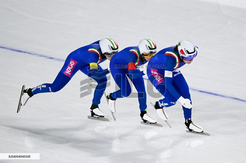SPORT INVERNALI - Pattinaggio sul Ghiaccio - ISU Speed Skating Junior World Cup