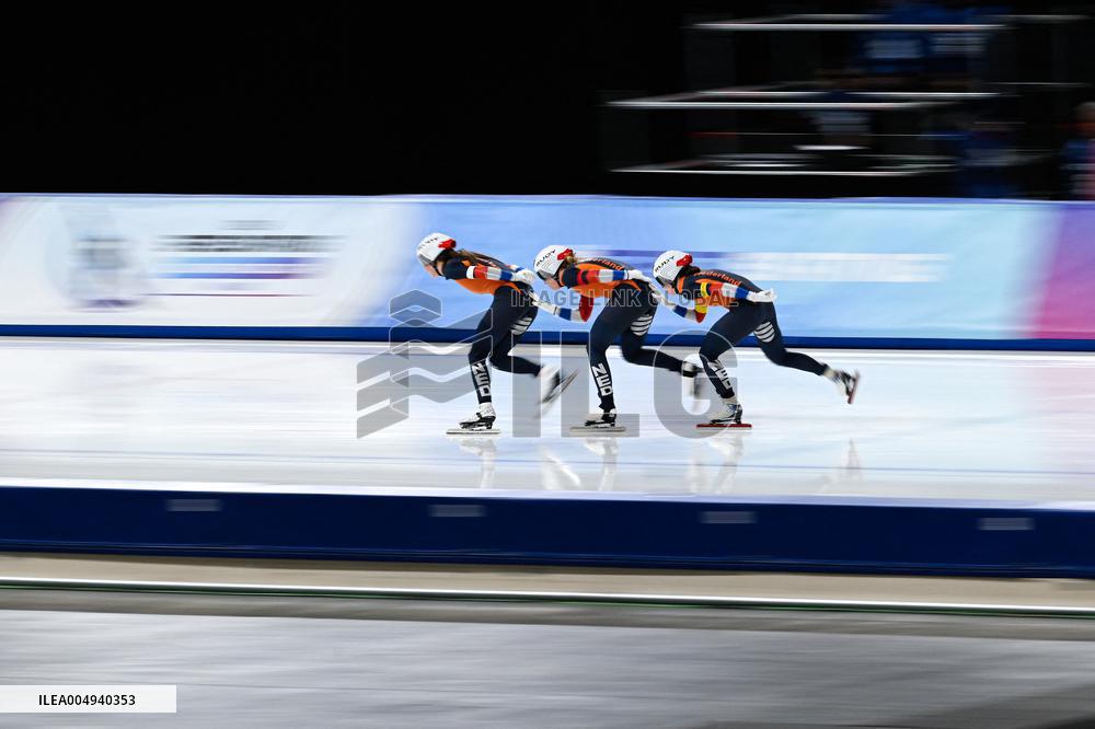 SPORT INVERNALI - Pattinaggio sul Ghiaccio - ISU Speed Skating Junior World Cup