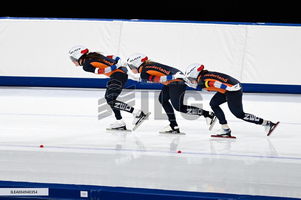 SPORT INVERNALI - Pattinaggio sul Ghiaccio - ISU Speed Skating Junior World Cup