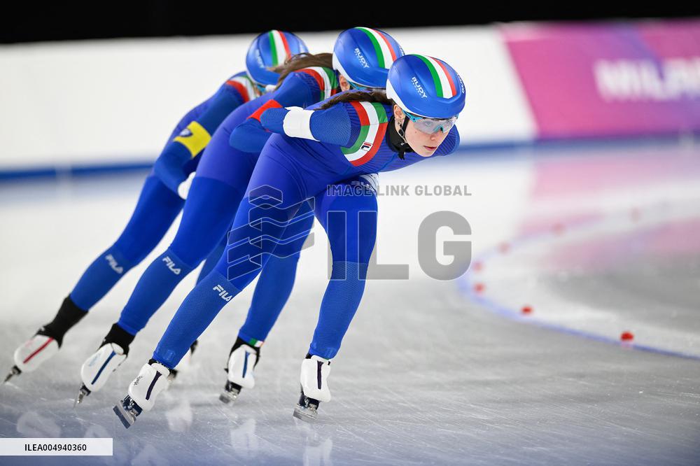 SPORT INVERNALI - Pattinaggio sul Ghiaccio - ISU Speed Skating Junior World Cup
