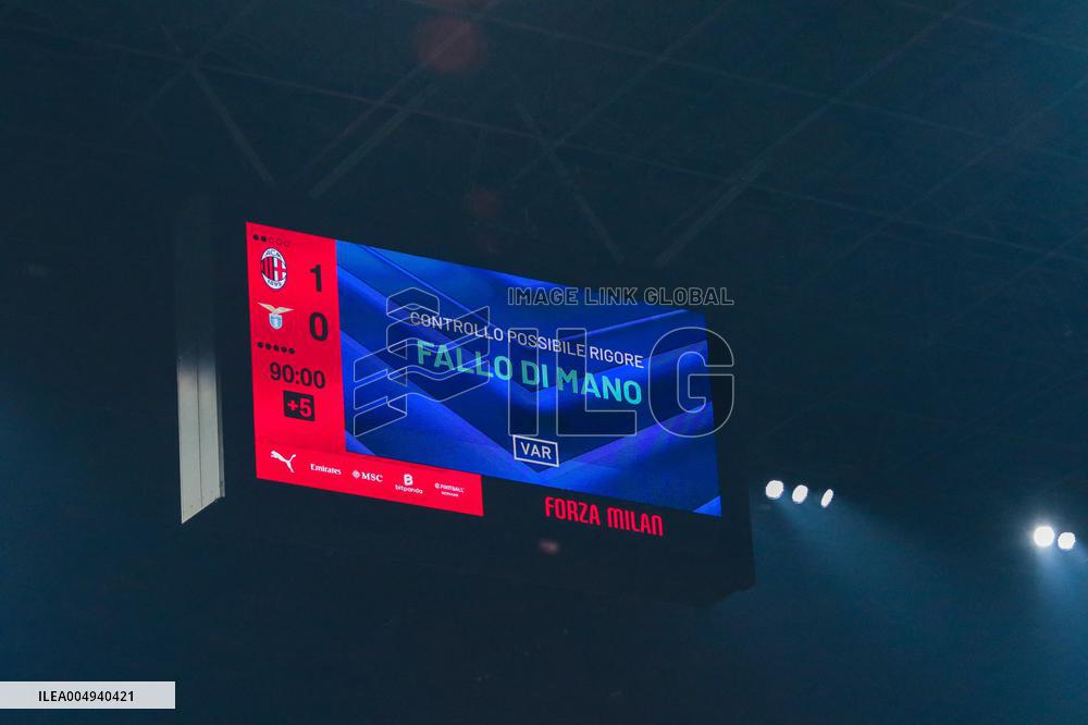 CALCIO - Serie A - AC Milan vs SS Lazio